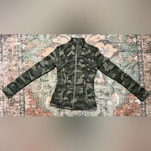 Lululemon Define Jacket Luon Heritage Camo Olive Green